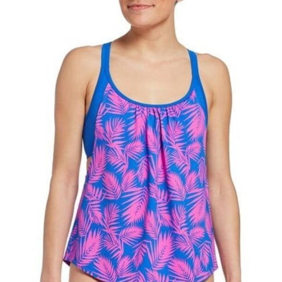 DSG Other - DSG Blue and Pink One Piece Swimwear Racerback